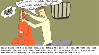 Illustration for article titled Lifetime Movie Cartoons: A Face To Die For